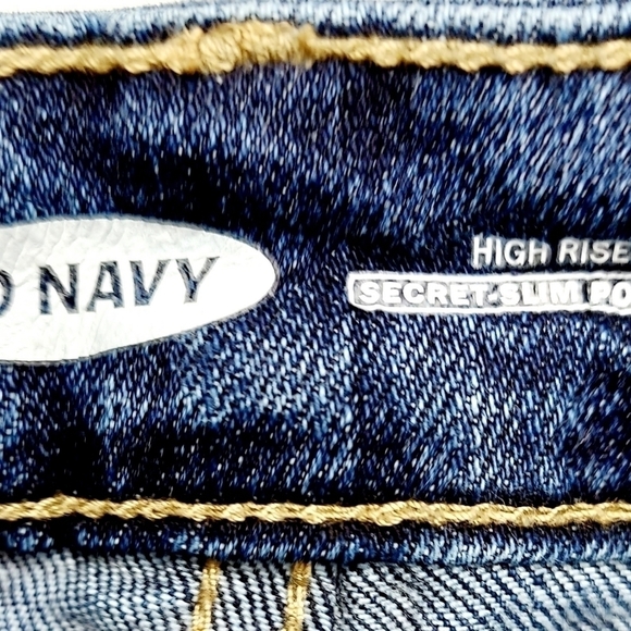 Old Navy Size 6 High Rise Secret Slim Pockets - Picture 2 of 9